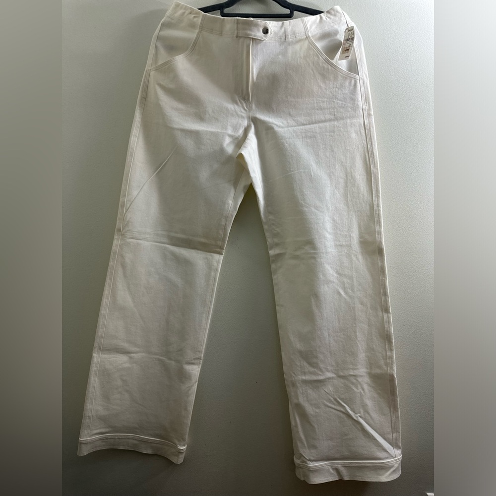 Piazza Sempione Off White Pants